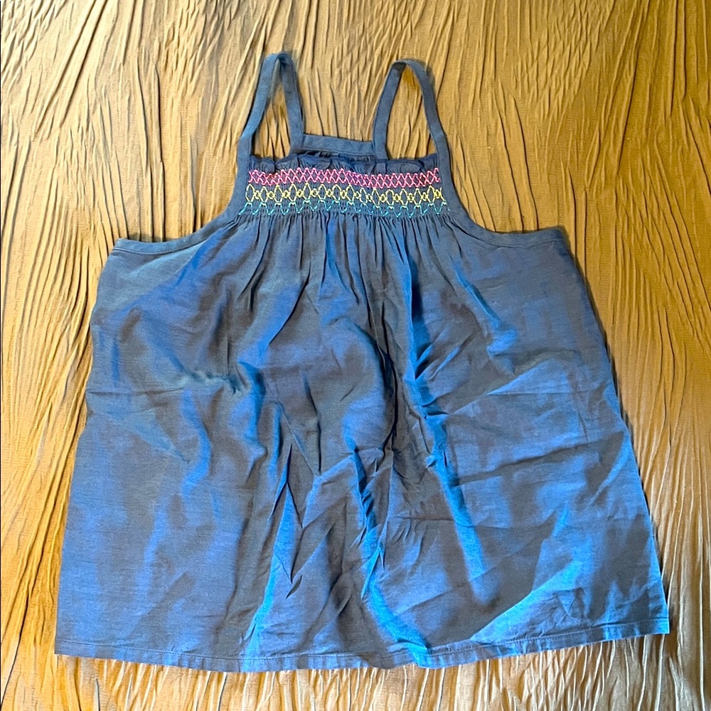 Lands’ End Girls Smocked top Sz 10-12